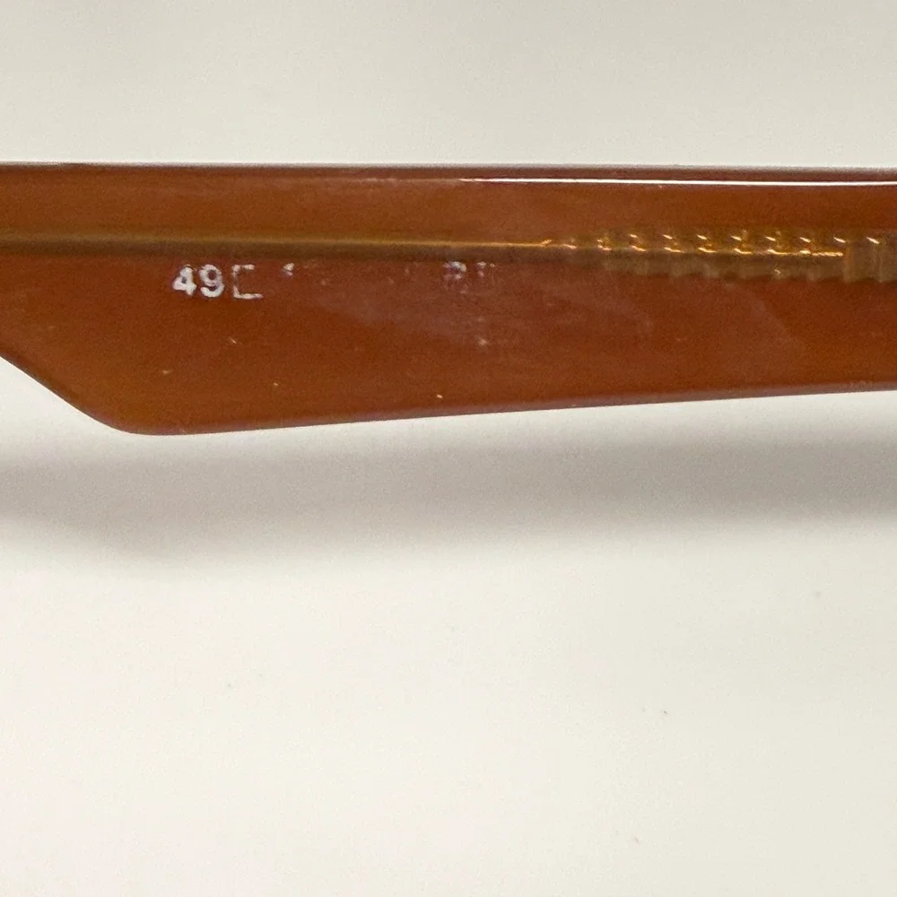 Marco Brown Rectangular Eyeglasses Frames 49-18-135 Vintage Style‎ Glasses